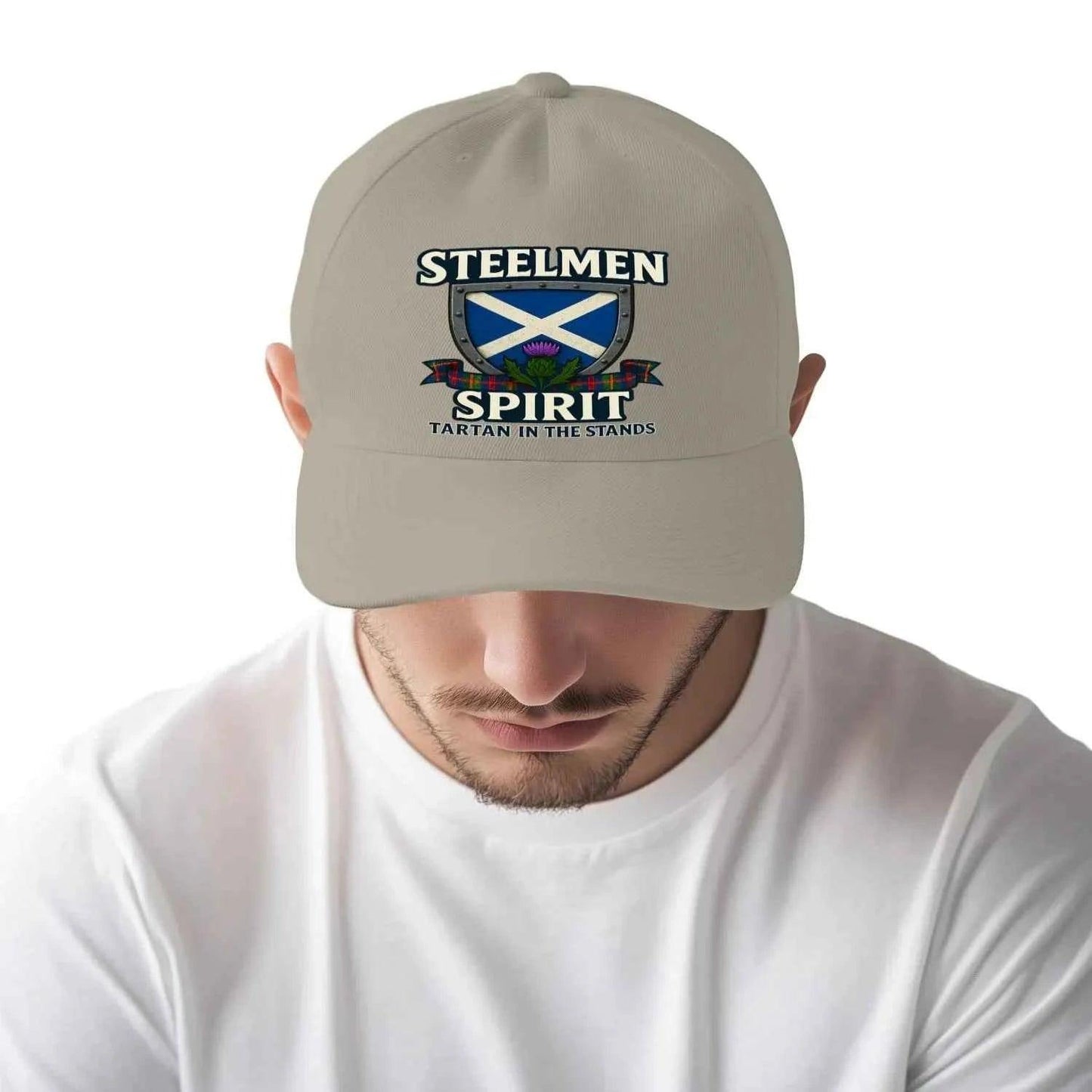 Steelmen Spirit in the Stands 5 Panel Sports Buckle Cap