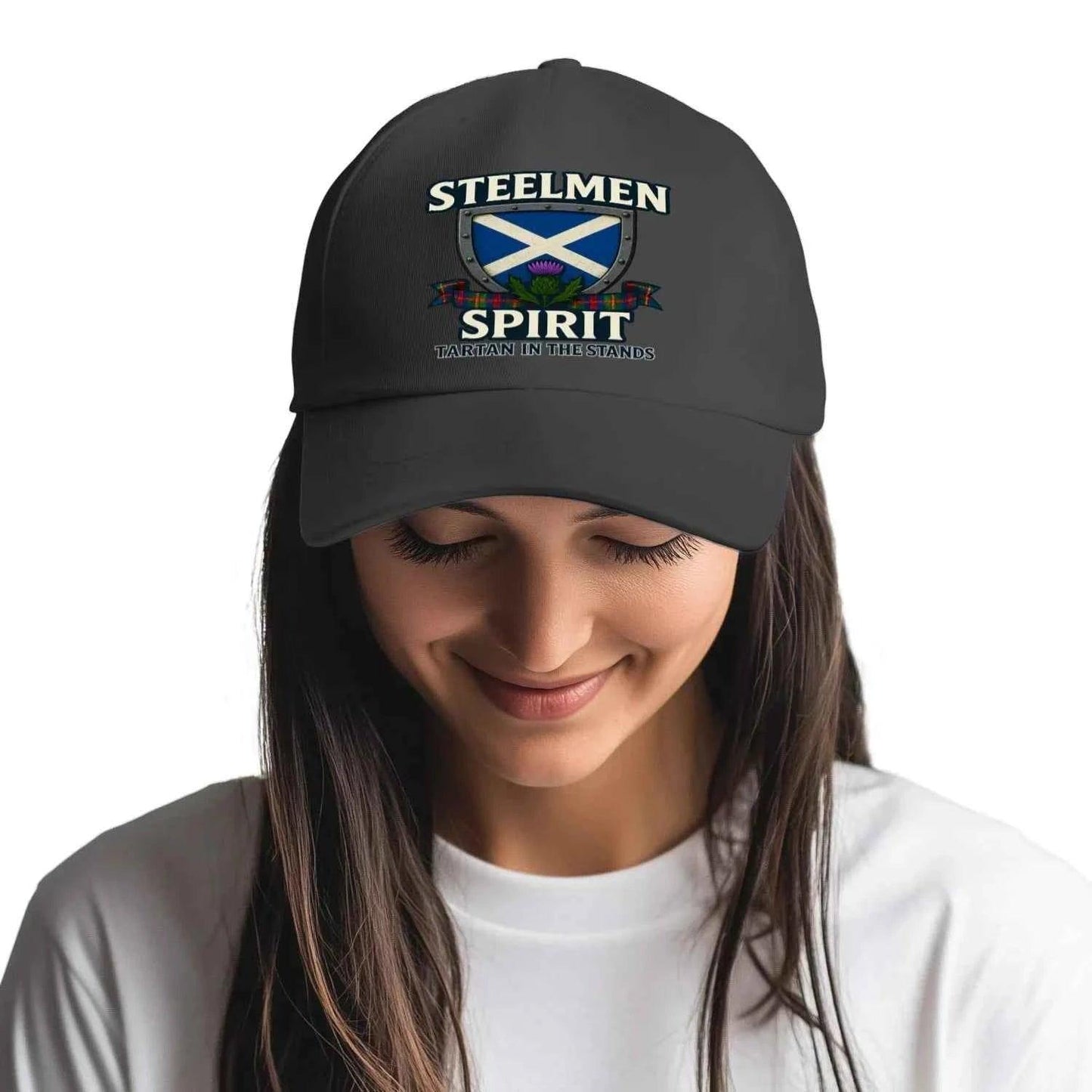 Steelmen Spirit in the Stands 5 Panel Sports Buckle Cap