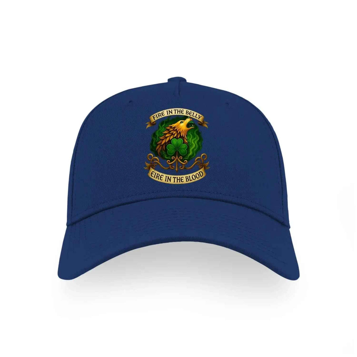 Irish Baseball Cap - Caps Fire Heritage-Inspired Headwear - Celtic Wolfwear