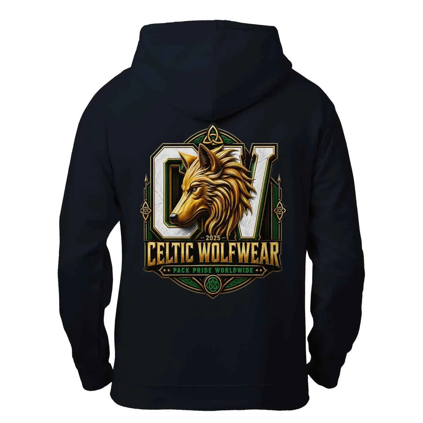 Celtic Wolfwear Pack Pride Worldwide Zip Hoodie