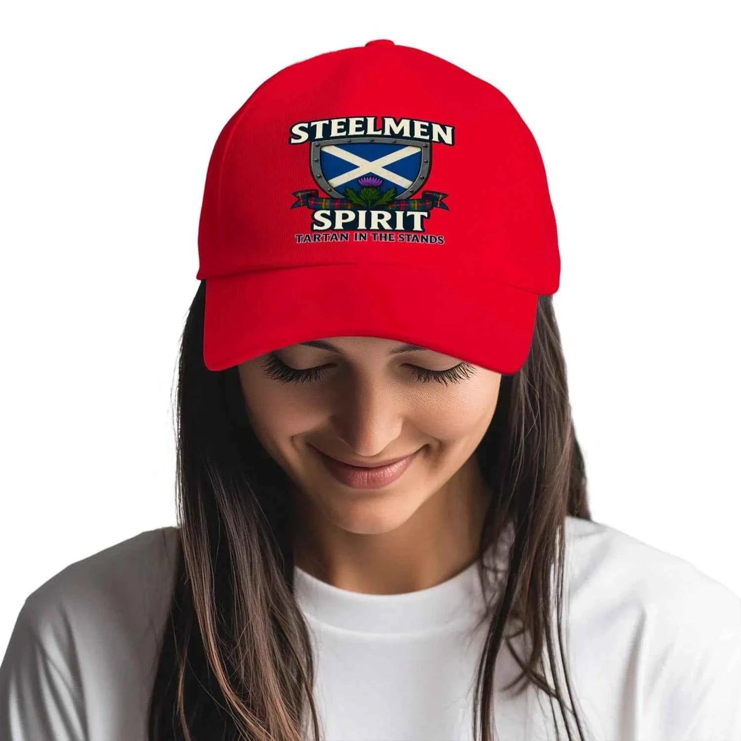 Steelmen Spirit in the Stands 5 Panel Sports Buckle Cap