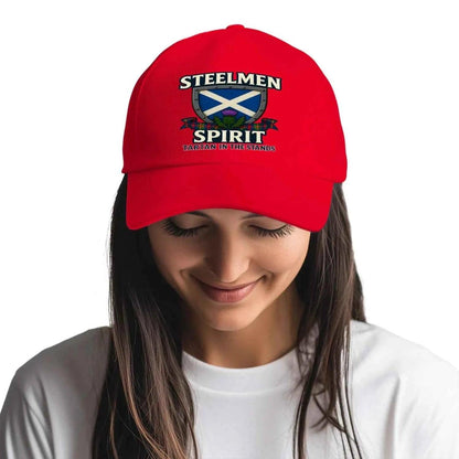 Steelmen Spirit in the Stands 5 Panel Sports Buckle Cap