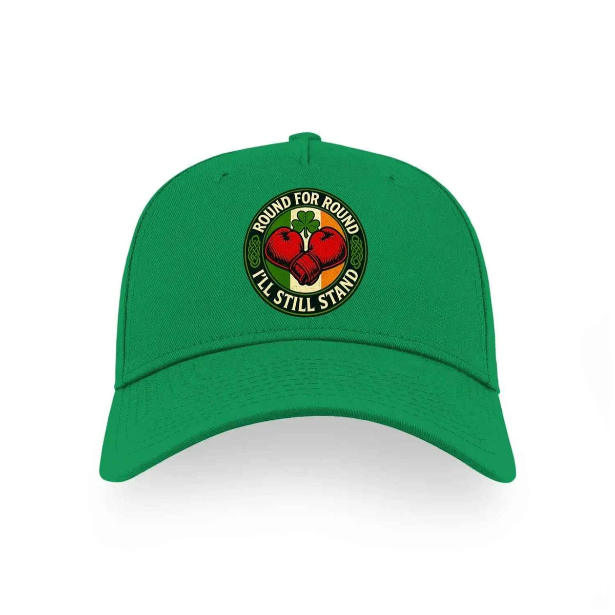 Irish 5-Panel Cap - Round, Adjustable Heritage Headwear - Celtic Wolfwear
