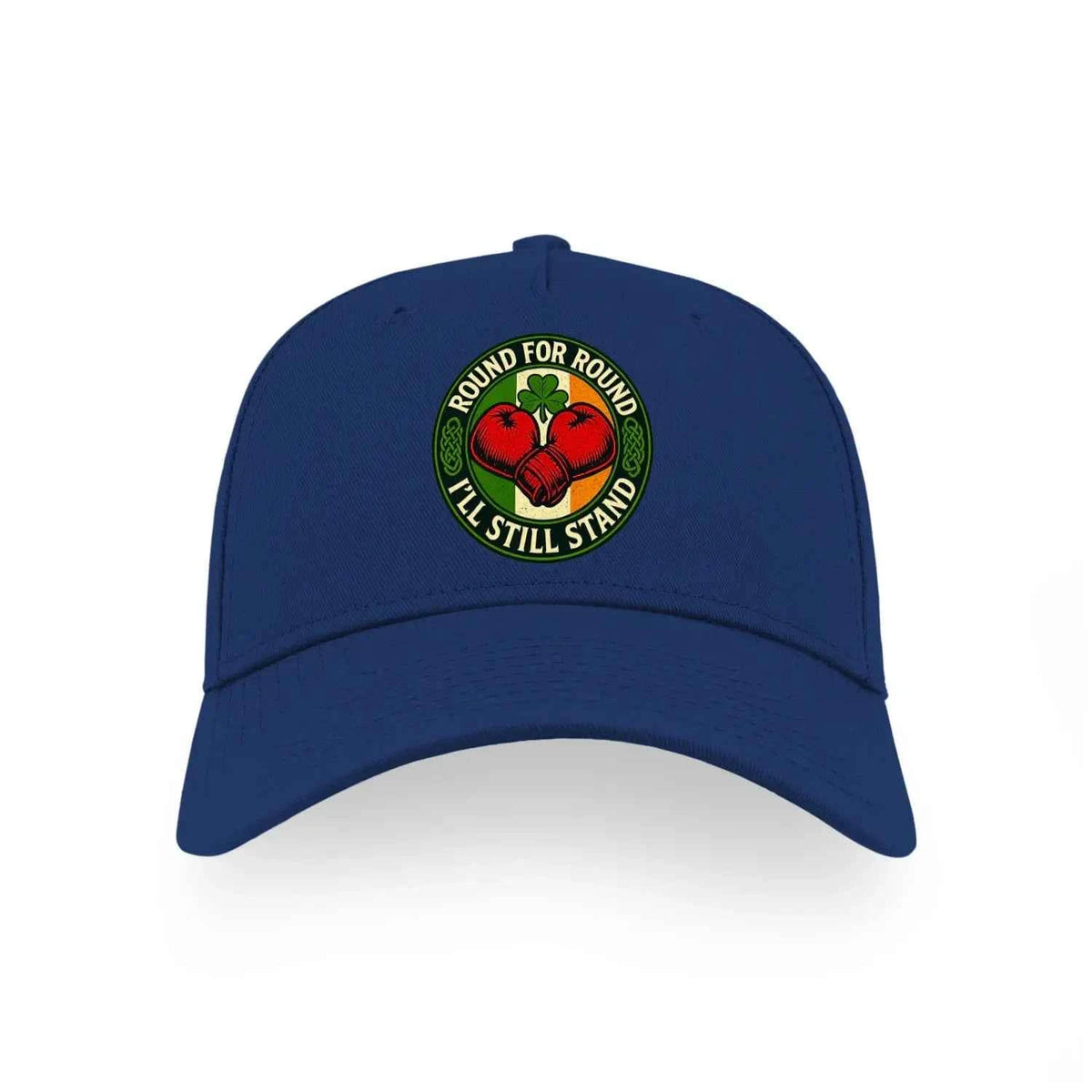 Irish 5-Panel Cap - Round, Adjustable Heritage Headwear - Celtic Wolfwear