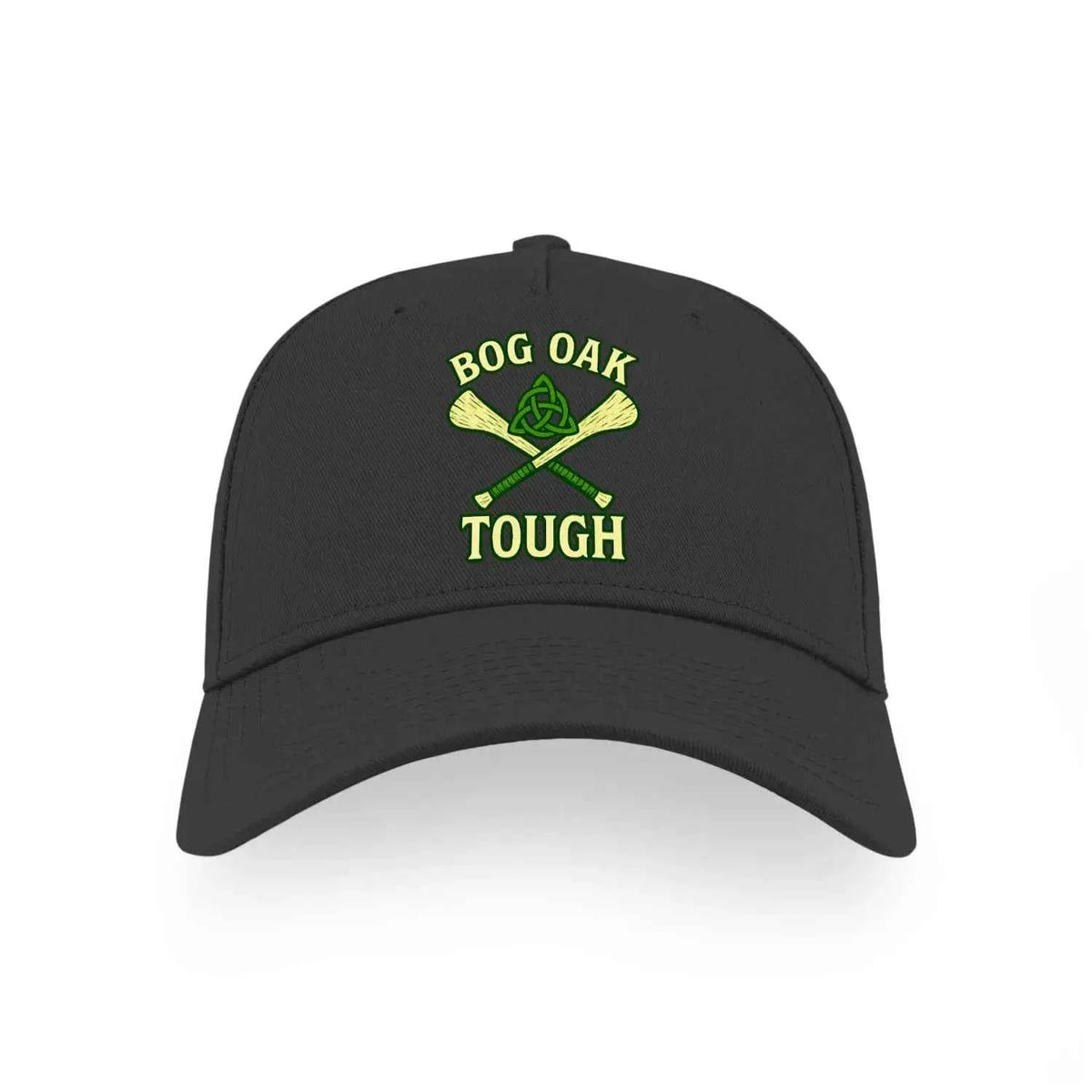 Irish 5-Panel Cap - Bog Oak, Heritage-Inspired Headwear - Celtic Wolfwear