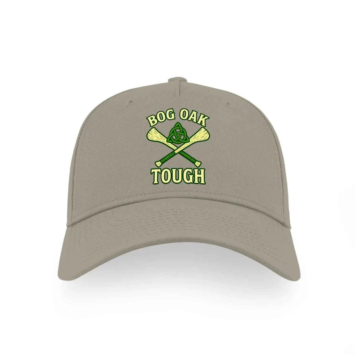 Irish 5-Panel Cap - Bog Oak, Heritage-Inspired Headwear - Celtic Wolfwear